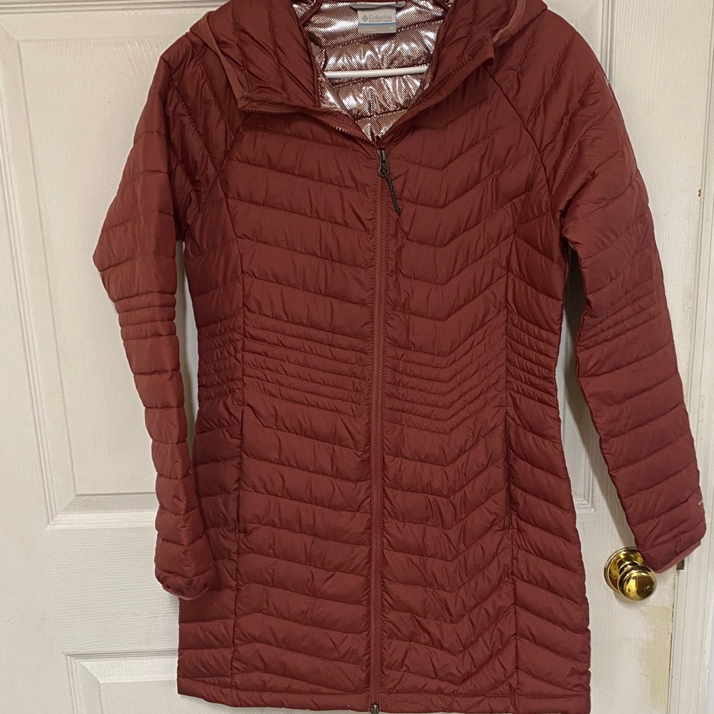 Columbia Women's Puffer Jacket - Rust Red